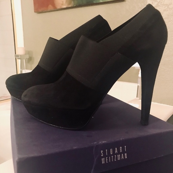 Stuart Weitzman suede heels- Authentic - Picture 1 of 7